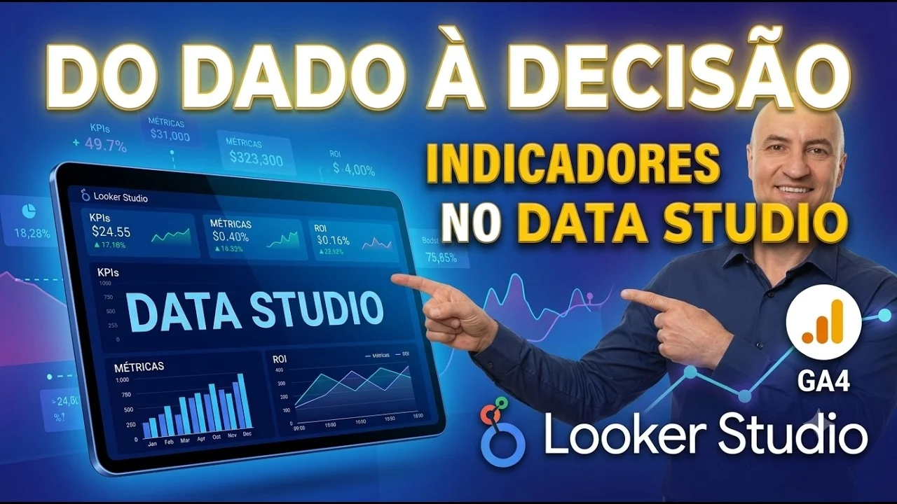 Análise de Indicadores de Desempenho no Looker Studio