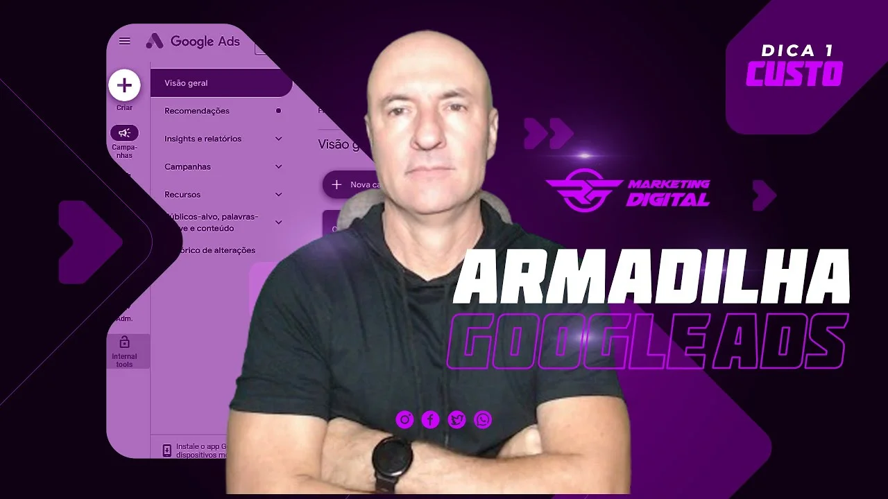 Cuidado com as Recomendacoes do Google Ads