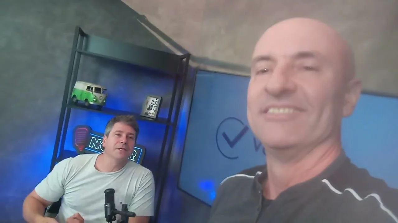 Bastidores da Entrevista sobre  Marketing Digital na Vertex