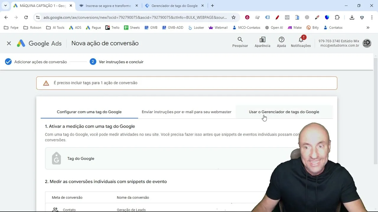 Criação de Conversões no Google Ads: Obtenção de ID e Rótulo