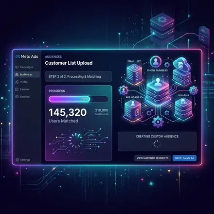 Criar e formatar listas de públicos personalizados no Facebook Ads