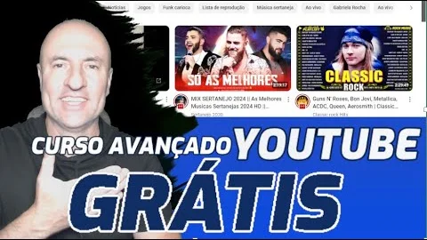 Curso Grátis de YouTube: Criação, Customização e SEO
