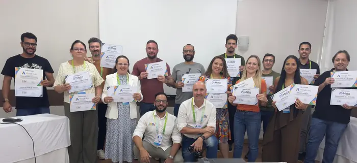 Visão geral da turma de marketing digital