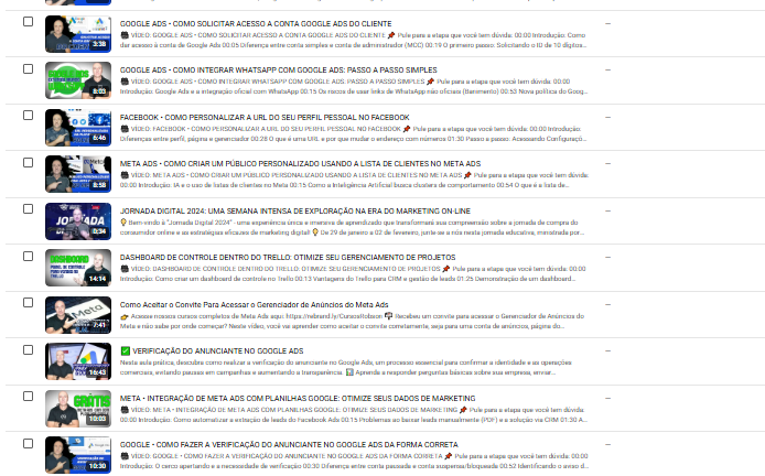 SEO e Palavras-chave no YouTube
