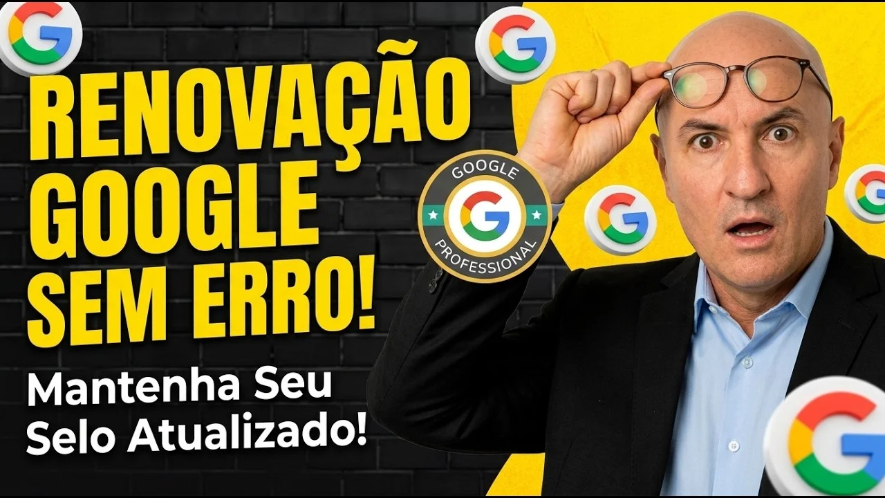 Renovação da Certificação Google no Skillshop